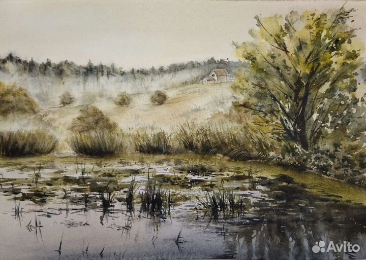 Картина с туманом 