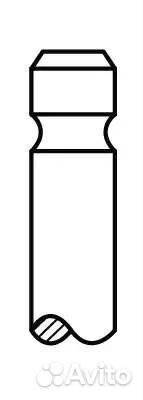 Клапан впускной renault logan/kangoo/megane 1.4/1