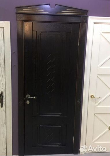 Дверь 2100*80 новая массив дуба