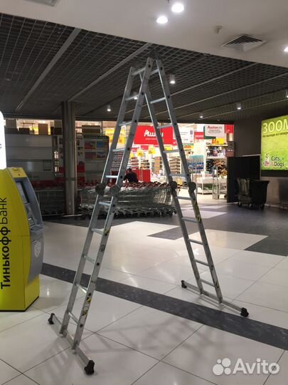 Лестница трансформер 4-7 м в аренду посуточно