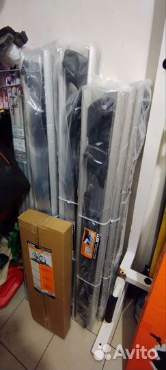 Багажник на рейлинги, новый аэродинамический