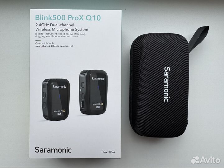 Микрофон(радиосистема) Saramonic Blink500 ProX