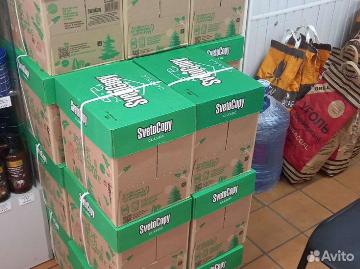 Офисная бумага Снегурочка и Светокопия А4