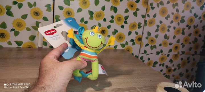 Tiny love погремушка. Frankie Frog