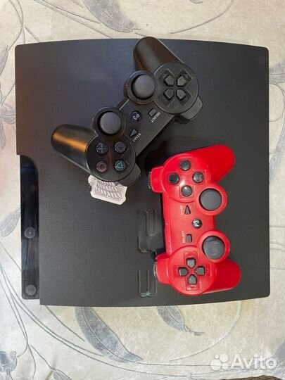 Sony playstation 3 slim прошитая 360гб