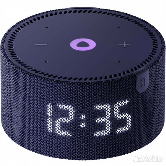 Яндекс.Станция Мини Плюс с часами (Синий)