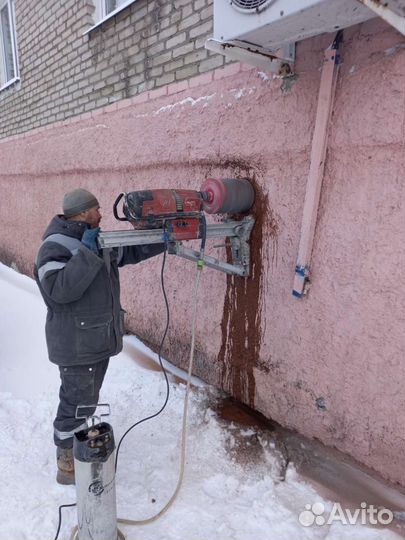 Алмазное сверление, бурение отверстий. Проемы