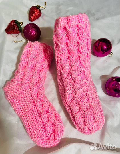 Носки вязаные