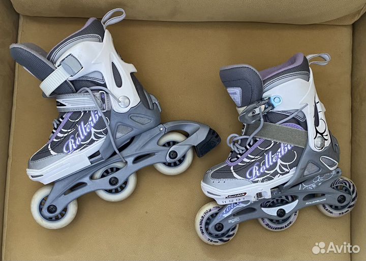 Детские ролики Rollerblade Spitfire с экипировкой