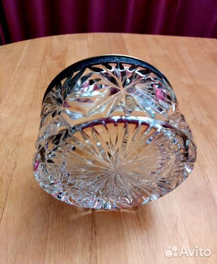 Хрустальная конфетница СССР