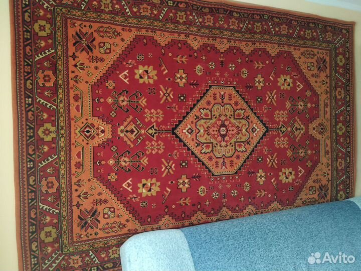 Шерстяные ковры СССР бу (2,5 х 1,7)