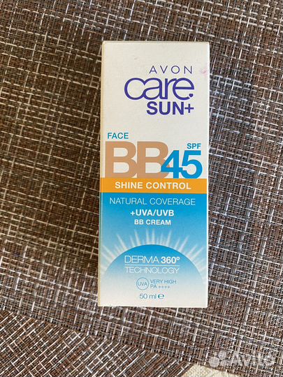 Солнцезащитный матирующий крем BB