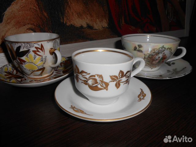 Чайные пары времен СССР