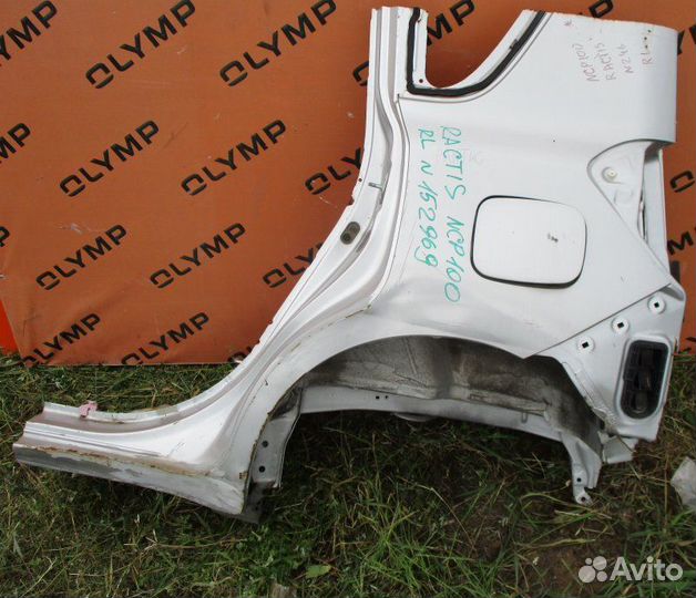 Крыло заднее левое Toyota Ractis NCP100 1NZ-FE