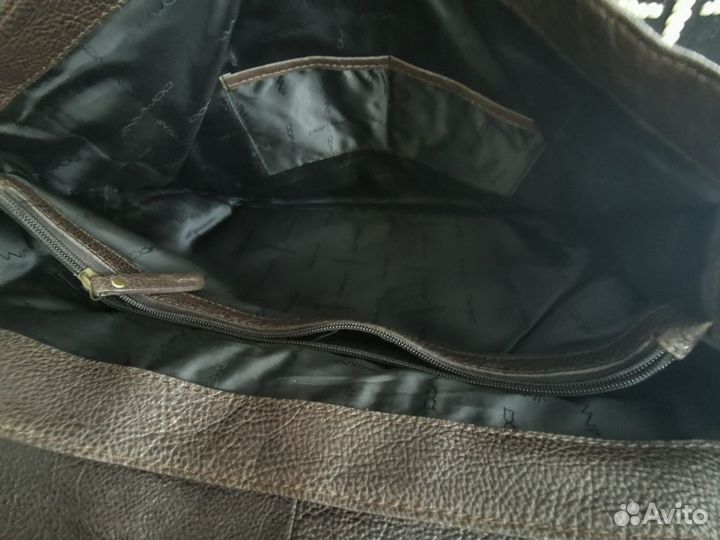 Сумка мужская натуральная кожа