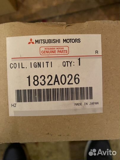 Катушка зажигания mitsubishi