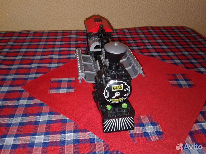 Паровоз конструктор Brick