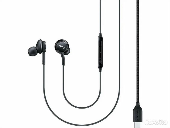 Проводные наушники samsung akg с Type-c