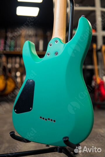 Электрогитара Schecter C-6 Deluxe Satin Aqua