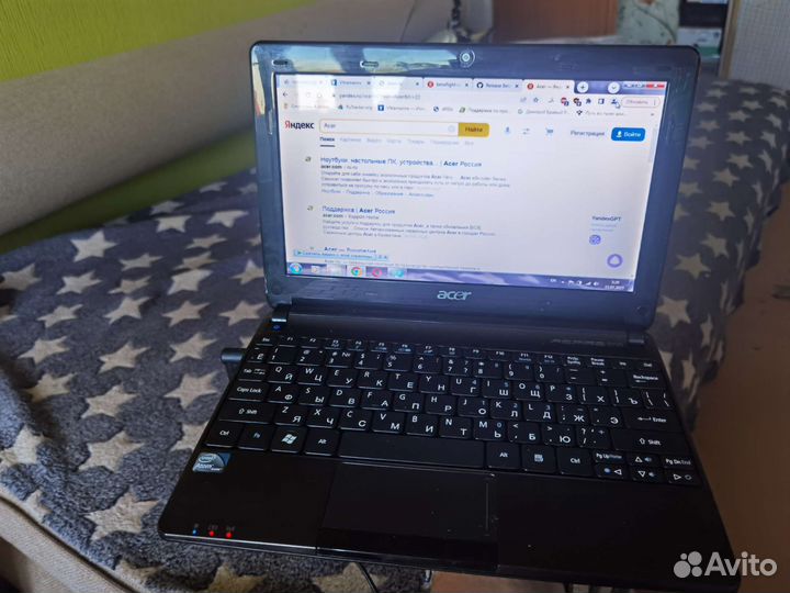 Нетбук acer aspire one