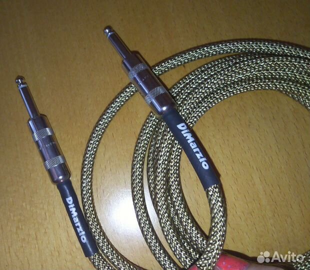 Инструментальный ретро кабель Dimarzio, США, новый