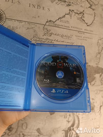 Диски на ps4 god Of War