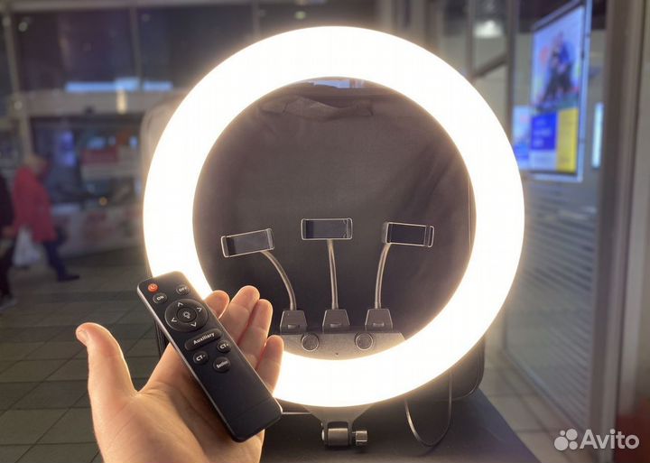 Кольцевые лампы +штатив 2 метра