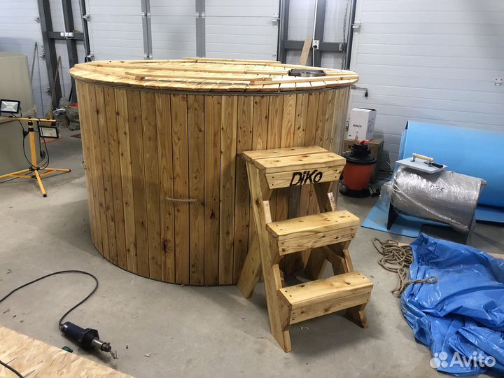 Купель, банный чан