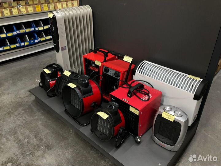 Тепловентилятор, Обогреватель