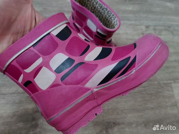 Детские резиновые сапоги