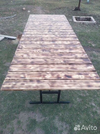 Стол в беседку