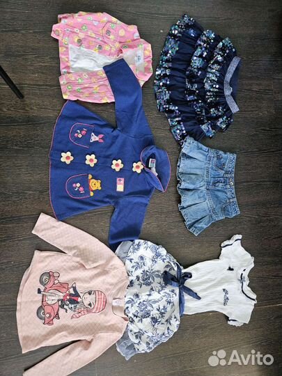 Детские вещи пакетом 98 104 110 на девочку