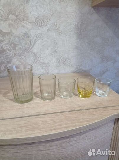 Стаканы и стопки 51 штука