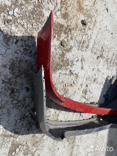 Бампер задний на Шкода Суперб