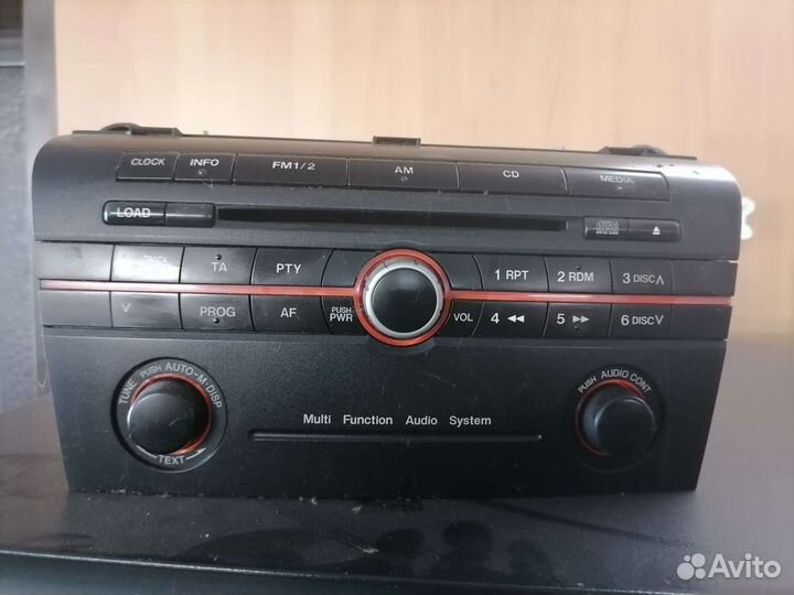 Магнитола mazda 3 bk
