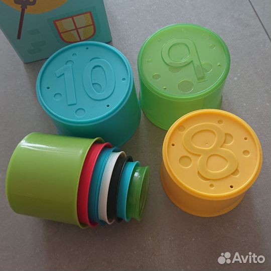 Djeco Topanifarm Топанимо Ферма, ELC Пирамида