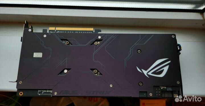 Видеокарта 8Gb asus strix игровая