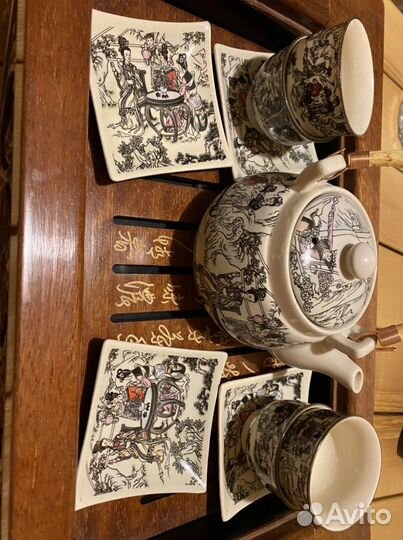 Сервиз чайный с подносом