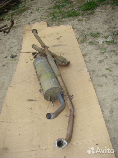 Глушитель Toyota rav4 96г