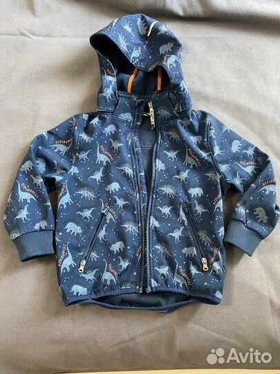 Куртка 110 h&m softshell