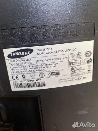 Монитор Samsung 17