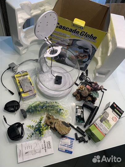 Аквариум Tetra Cascade Globe White Edition