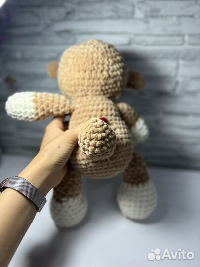 Мягкая игрушка олень ручной работы