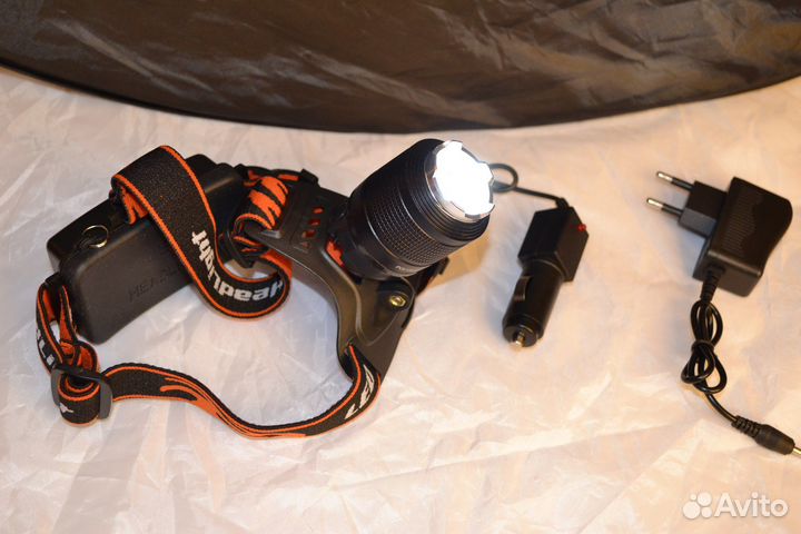 Налобный фонарь новый