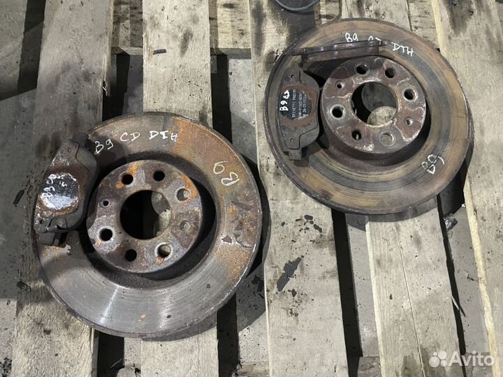 Диски тормозные передние opel corsa D дизель 284 м