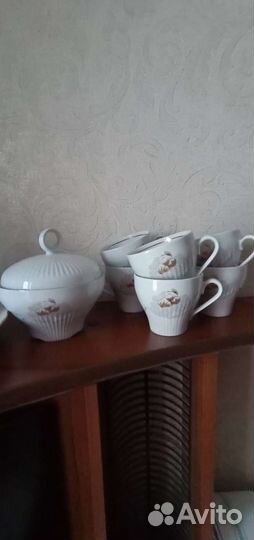 Чайно - кофейный сервиз гдр