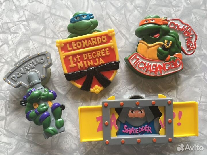 Черепашки Ниндзя: Игрушка из Burger King (1989)