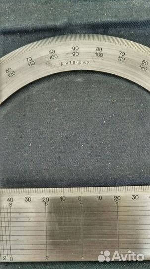 Транспортир геодезический СССР