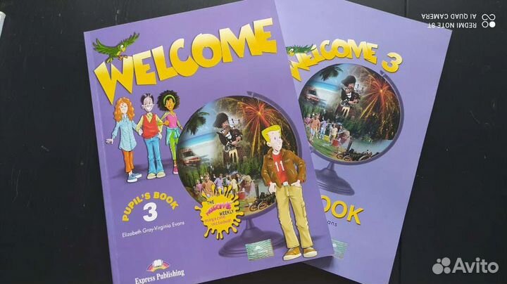 Учебник английского языка Welcome 3