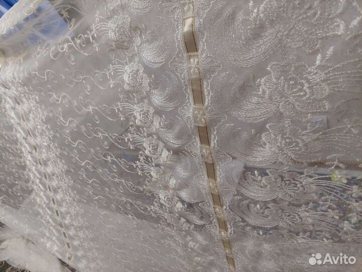 Тюль шторы бу